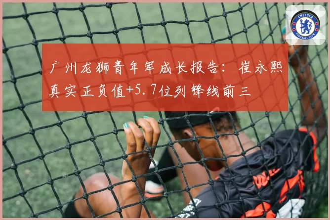 广州龙狮青年军成长报告：崔永熙真实正负值+5.7位列锋线前三